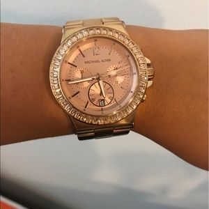 Michael Kors Rose Gold Tone Watch