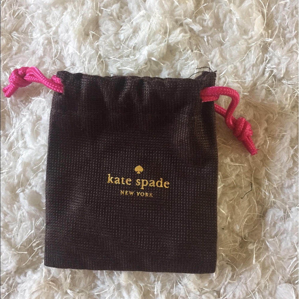 Kate Spade bow earrings and bangle