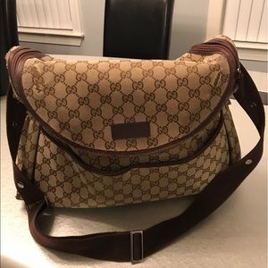Authentic Gucci diaper bag