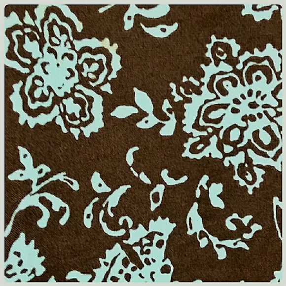 Gap Stretch Strapless Dress Brown Green Size 6 - Picture 3 of 5