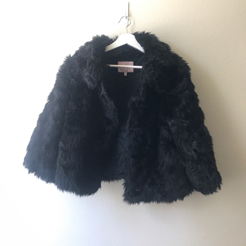 Juicy couture faux fur jacket