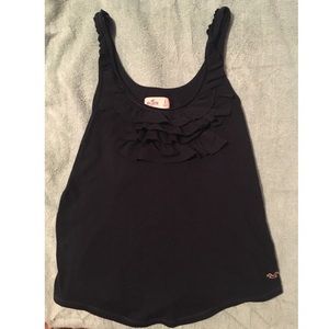 Navy blue hollister tank top