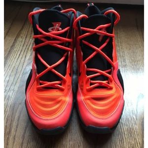 Nike air penny 5 total crimson size 10