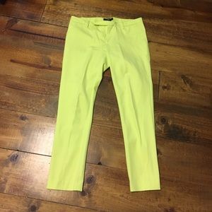 Skinny Bright Yellow Mossimo Dress Pants