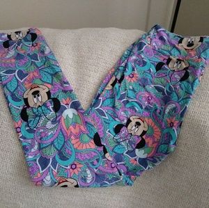 Paisley Minnie Mouse Disney Lularoe Leggings