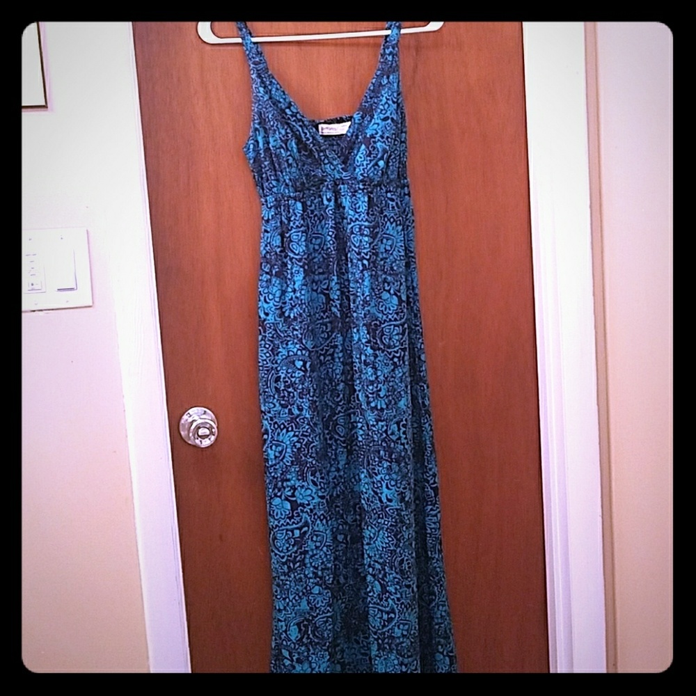 Blue Maxi Dress