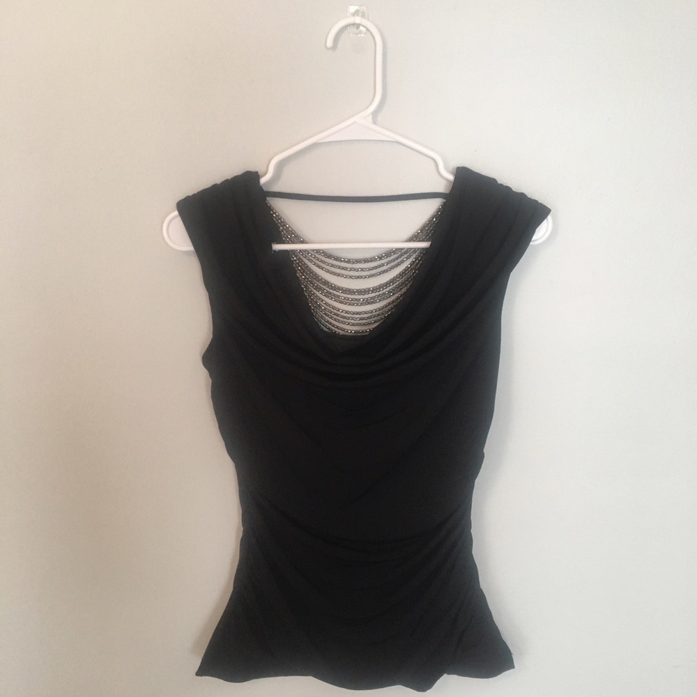 IZ Byer Ruched Sleeveless Top