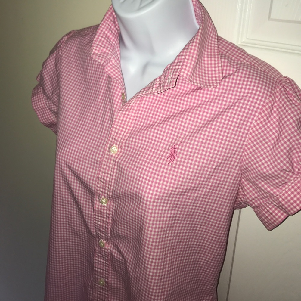 Ralph Lauren gingham button down