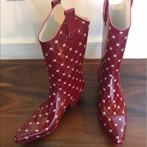 Stadium stomper rain boots size 9