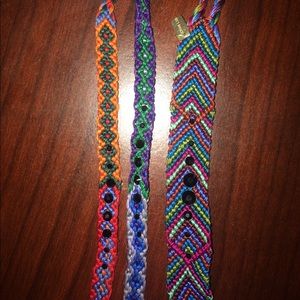 NWOT Chan Luu Woven Friendship Bracelet Set