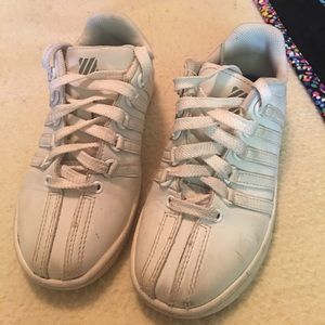 Little boy K Swiss Tennis Shoes Sz 1