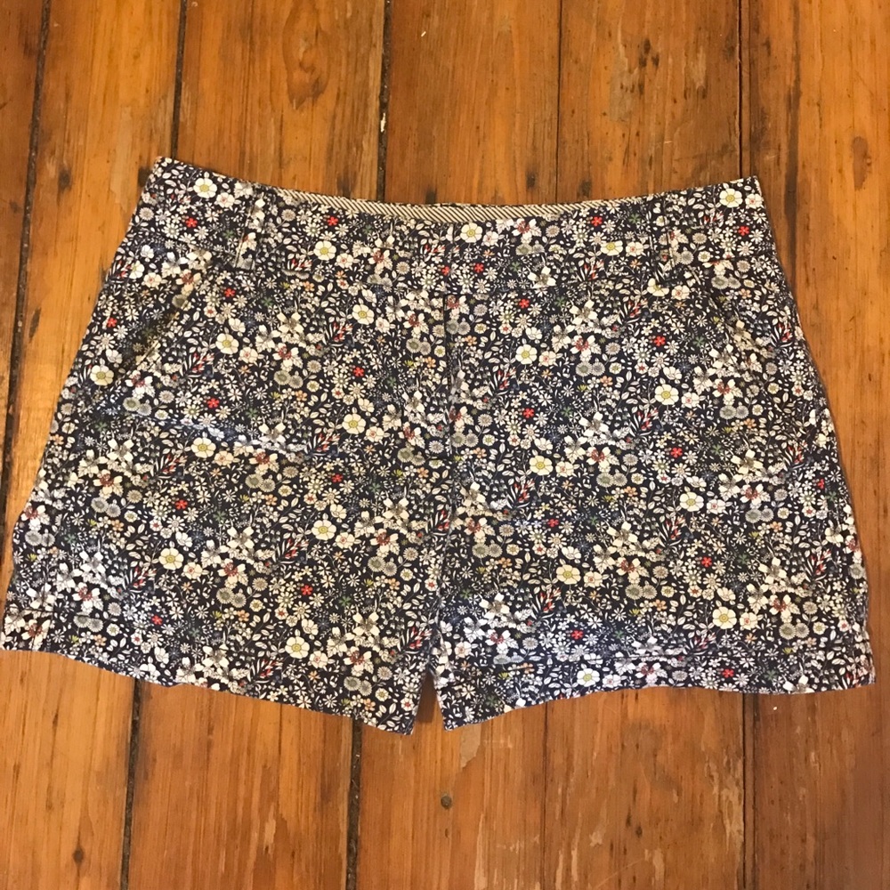 J. Crew Liberty floral shorts