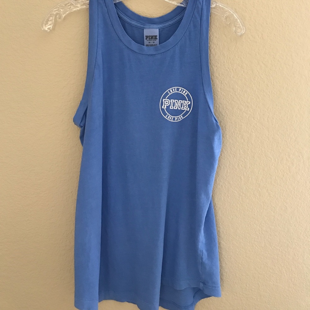 Victoria Secret PINK blue tank