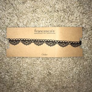 Black Lace Choker