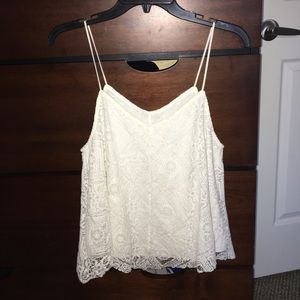 American Eagle Spaghetti Lace blouse