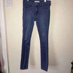 High Waisted Jeans Abercrombie SISE 0 SHORT