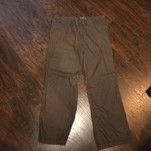 Old Navy Brown Linen pants