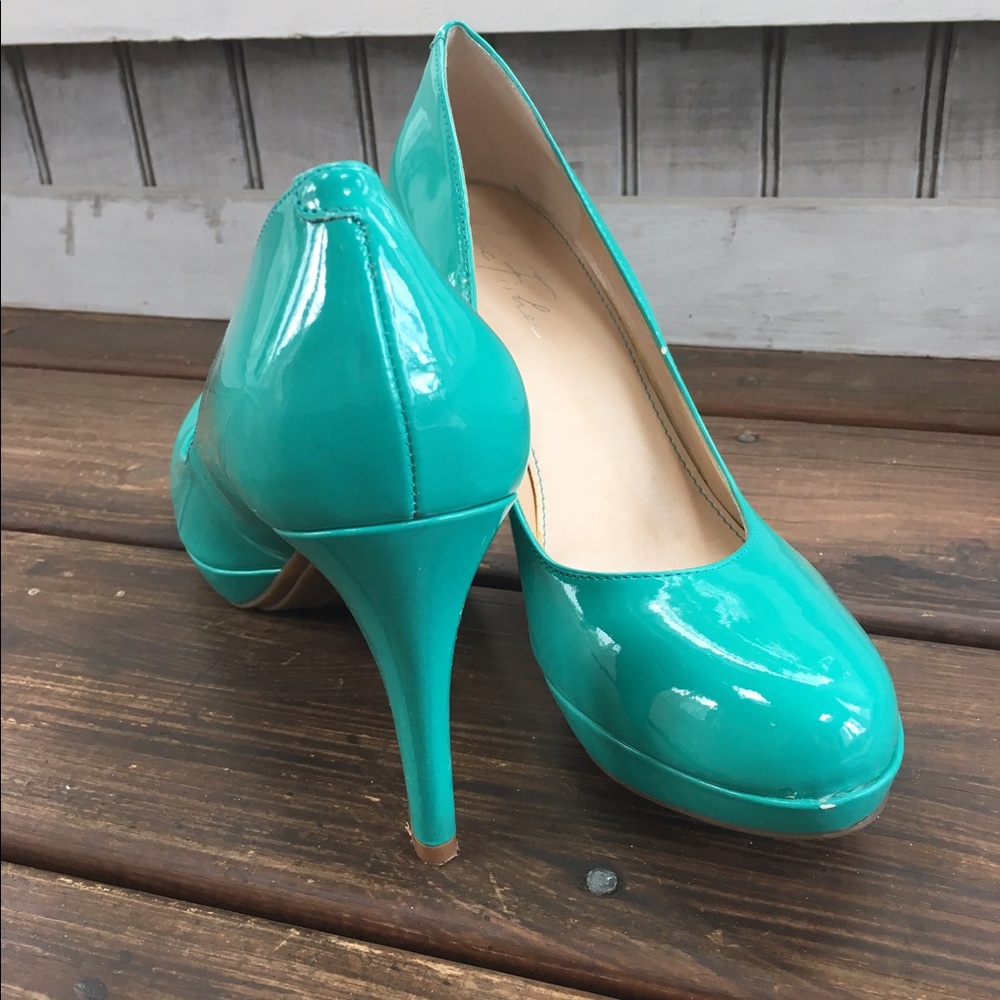 Marc Fisher Turquoise Heels
