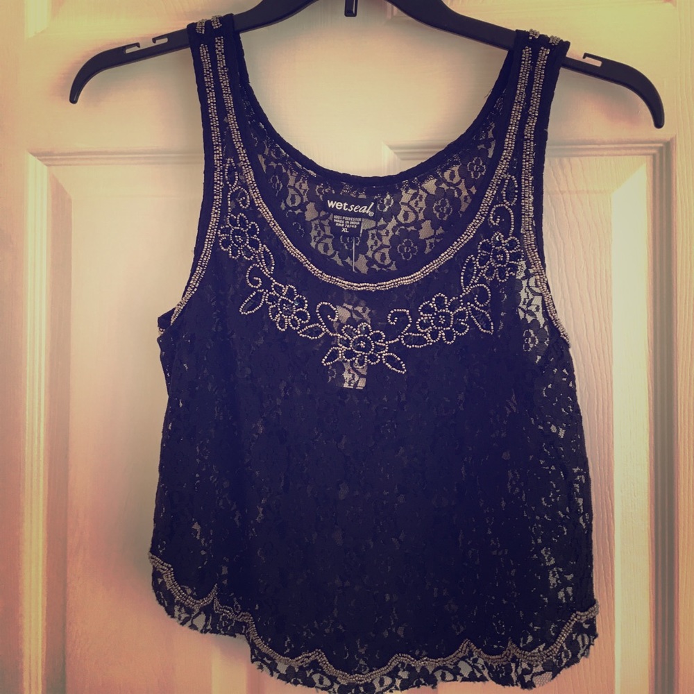 Lace tank