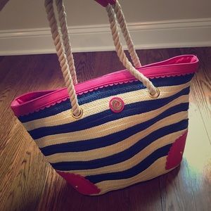 Mud Pie beach/pool bag!