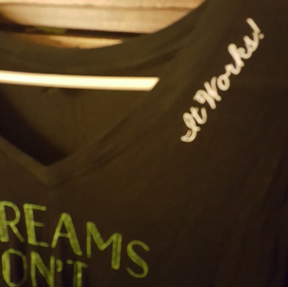 It works distributor shirt and 2 tank tops