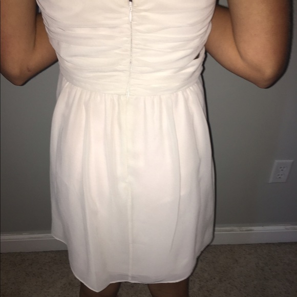 White Simply Homecoming Dress - Picture 4 of 4