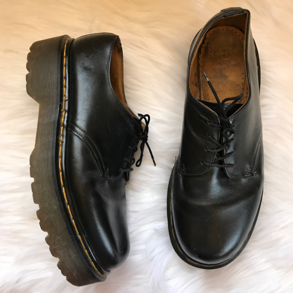 Dr. Martens Other - VINTAGE Unisex Dr Doc Martens Black Leather Oxford