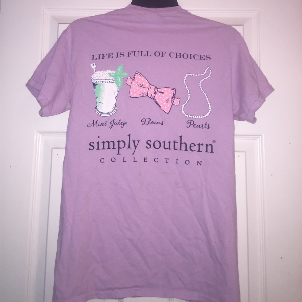 Small Simply Southern Kentucky Derby Tee
