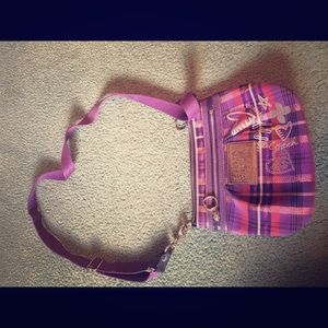 Purple coach satchel