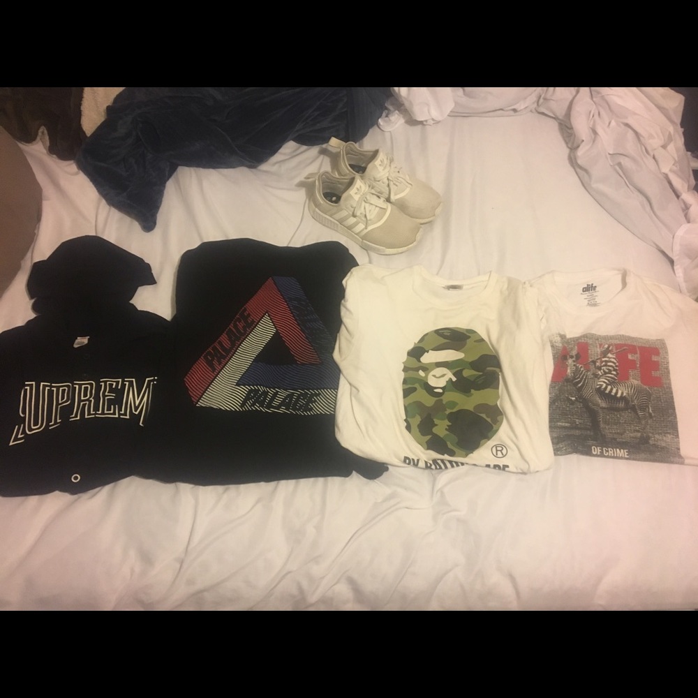 Bape, Palace, Supreme, NMD, MCM