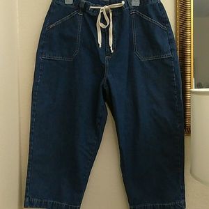 💕RIDER CROPPED JEANS💕