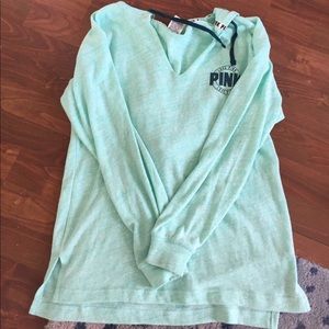 VS pink over size hoodie