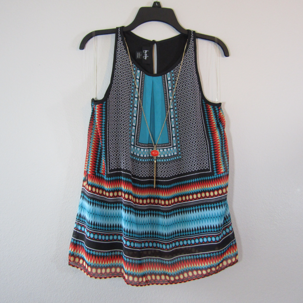 NWT Size Large By&By JCP Sleeveless Lined Tank Top