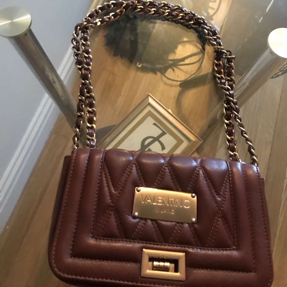 VALENTINO RUBY RED BAG GREAT CONDITION REAL DEAL
