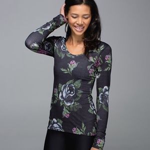 Lululemon Garden Party Floral Long Sleeve