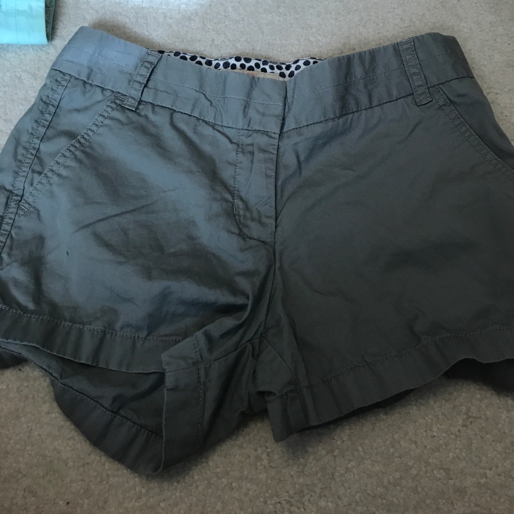 Gray Size 2 Jcrew 3" Chino Short