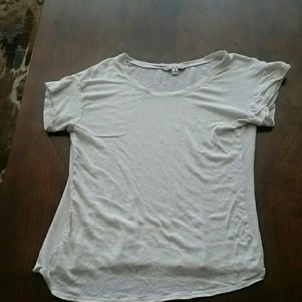 CAbi Short sleeve cotton tee