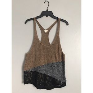 Silence and Noise Sweater tank top