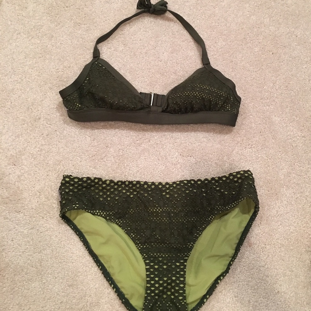 Anne Cole Mesh Bathing Suit