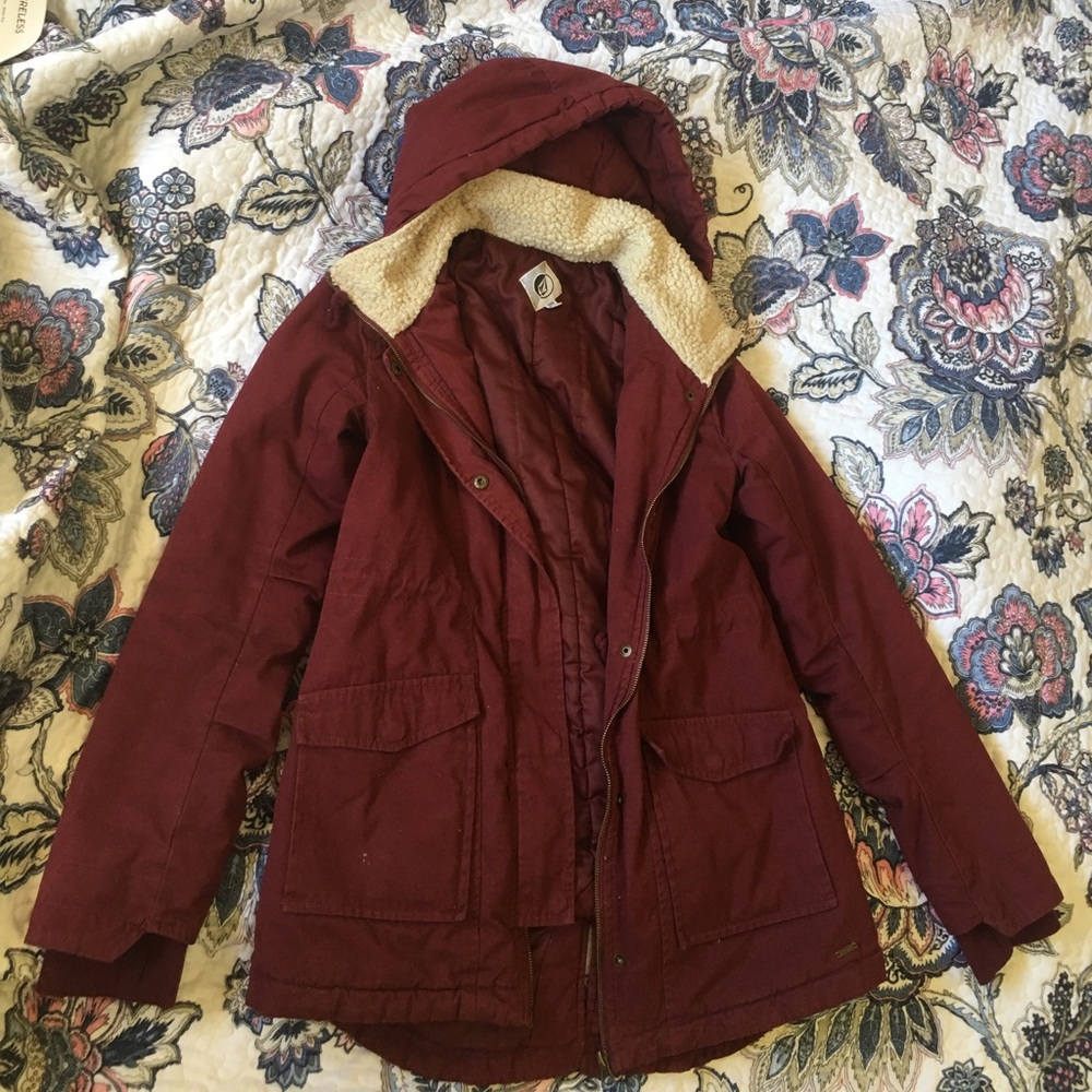 *SOLD* Volcom high low jacket