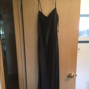 Ralph Lauren black slip dress