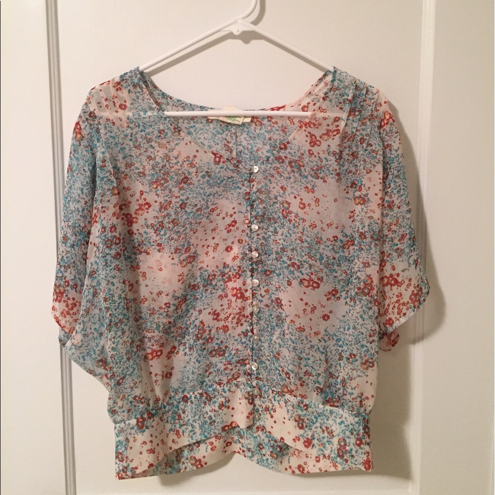 Staring at Stars Chiffon Blouse