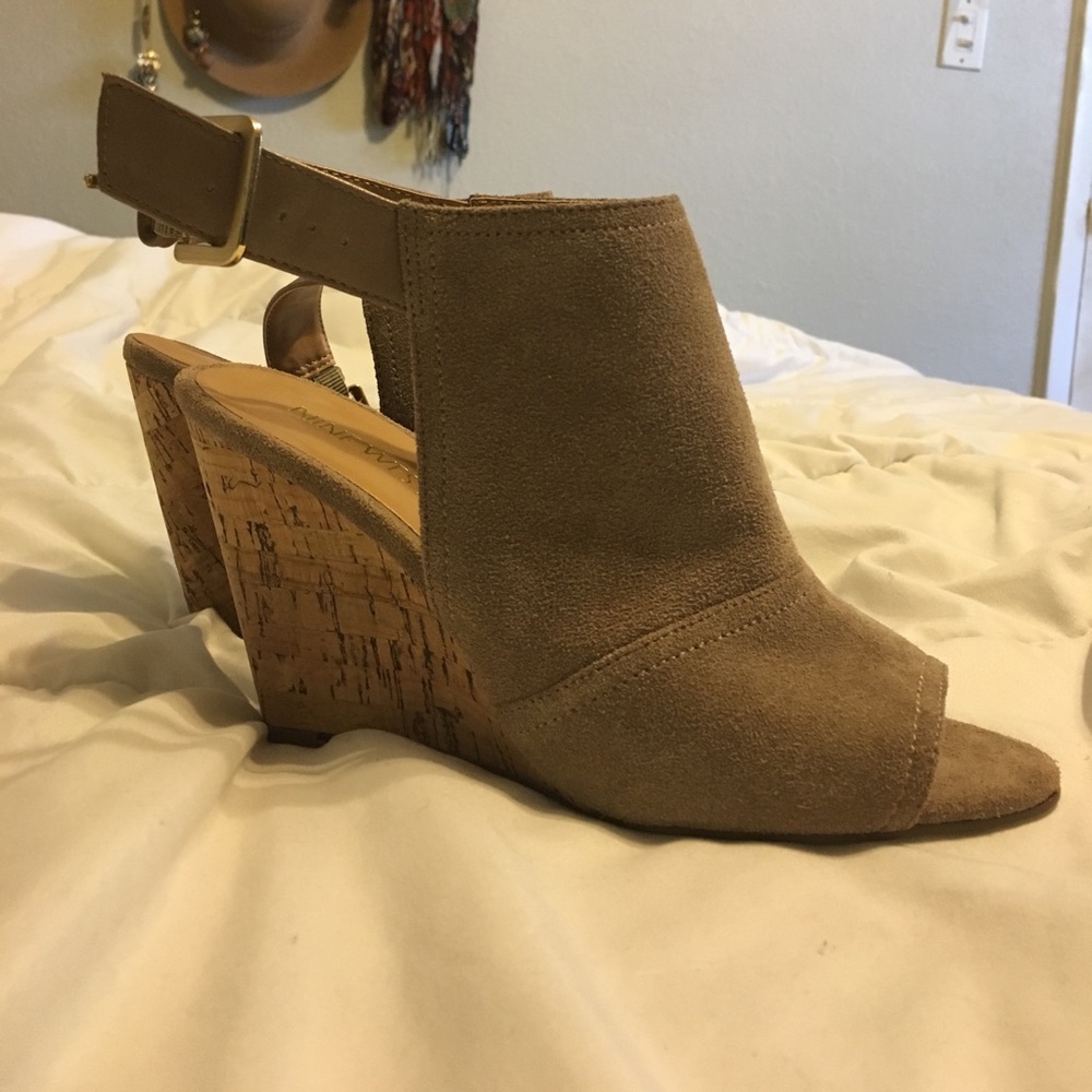 Nine West Suede Wedges