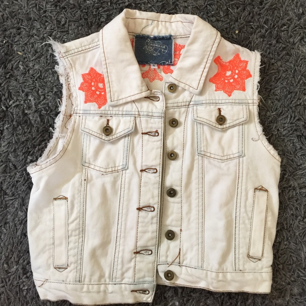CARMAR jean vest