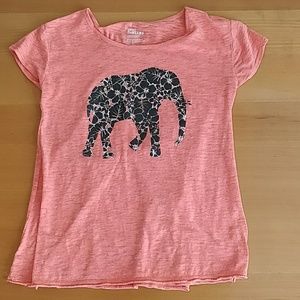 Floral Elephant T-shirt