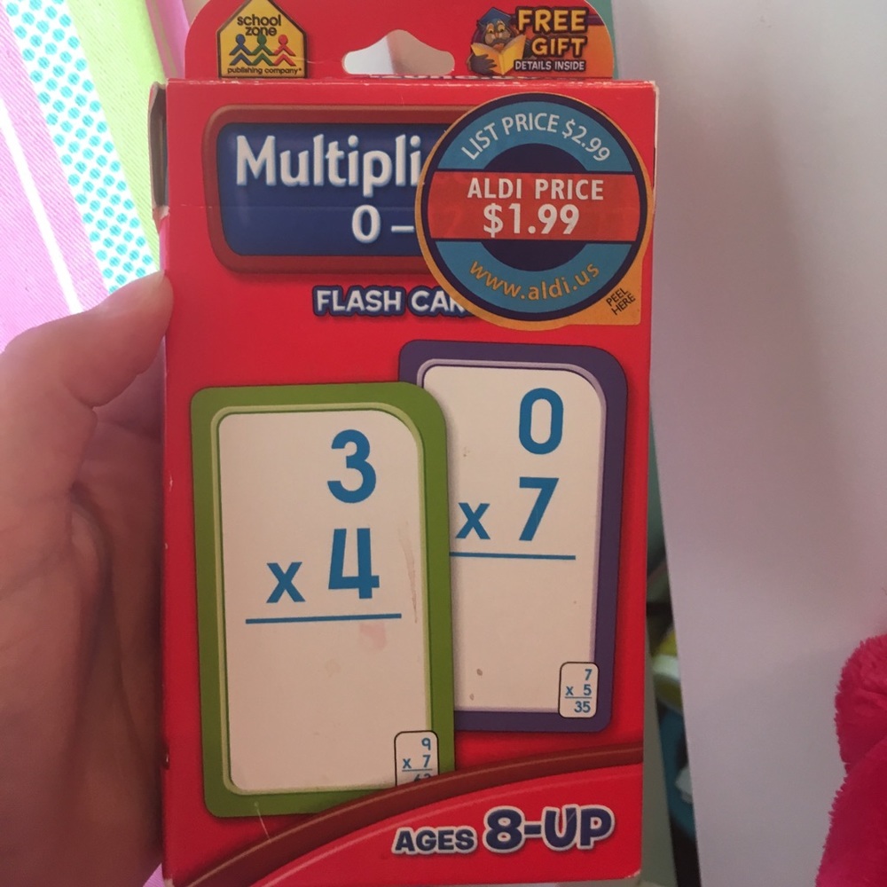 Multiplication Flash Cards