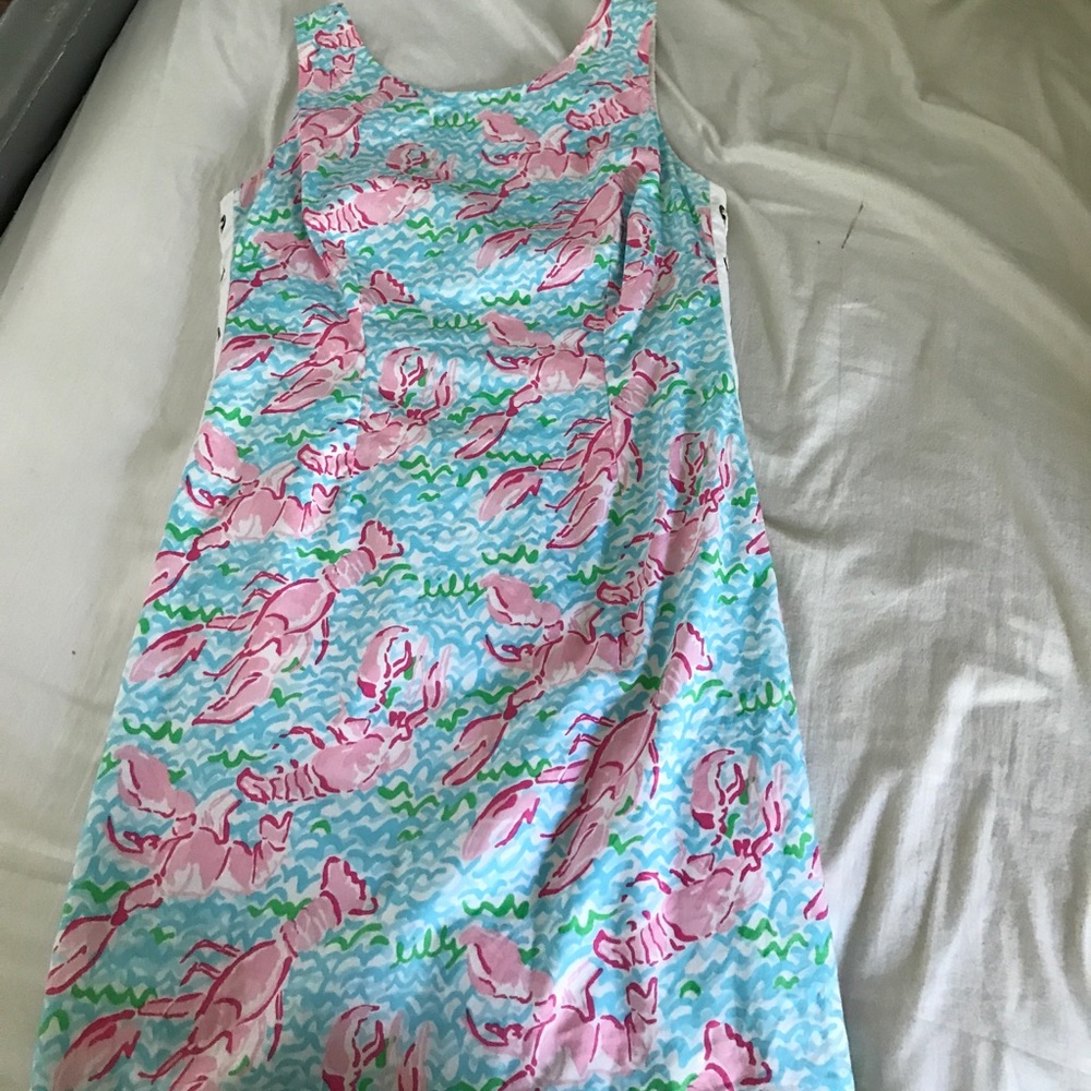 Lilly Pulitzer shift dress in LOBSTAH ROLL 🐚🌸