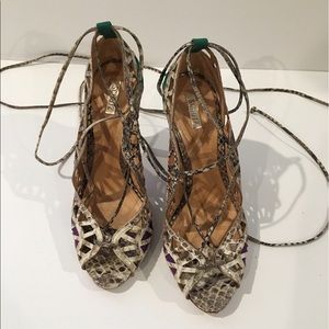 Schutz multi-color sandals