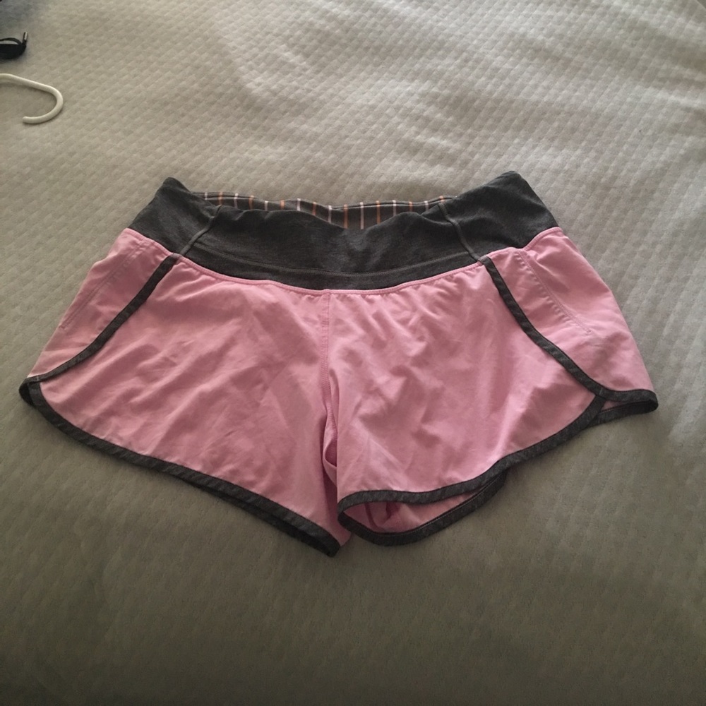 Lululemon running shorts size 6