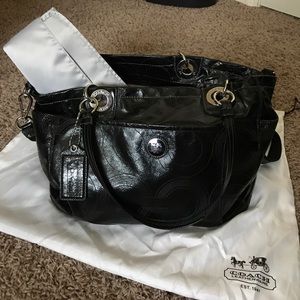 Coach Peyton Patent Leather Bag